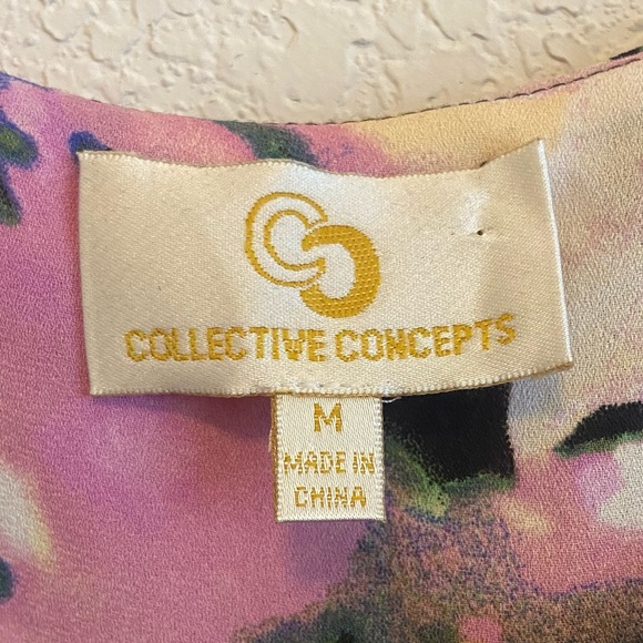 Collective Concepts Floral Blouse Medium - Picture 3 of 6